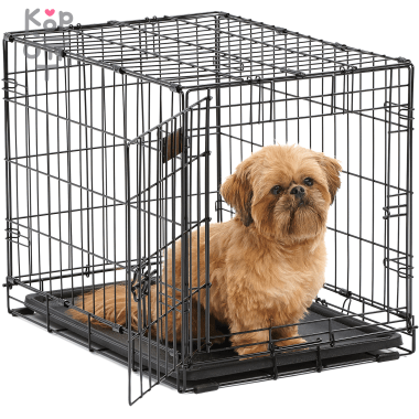 MidWest iCrate - Клетка для собак 61х46х48h см., 1 дверь, черная. — Корейские товары для всей семьи(КорОпт)
