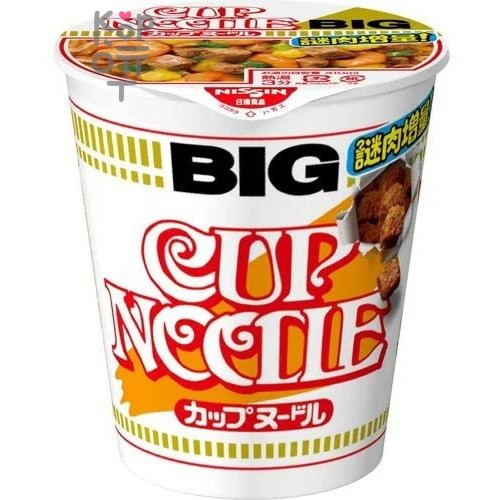 Лапша сублимированная с креветкой и соевым соусом NISSIN Cup Noodle BIG, стакан, 100гр.