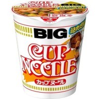 NISSIN Cup Noodle BIG Лапша сублимированная с креветкой и соевым соусом, стакан, 100 г