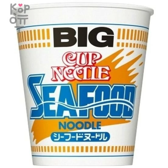 Nissin Cup Noodle Seafood - Лапша сублимированная с морепродуктами — Корейские товары для всей семьи(КорОпт)