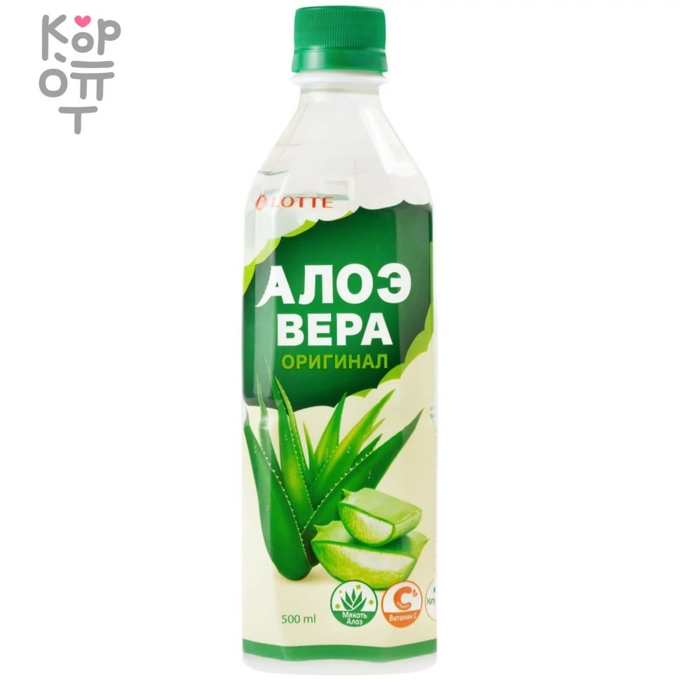 Lotte Aloe Vera Original - Напиток безалкогольный негазированный, купить с доставкой на дом фото 1 — Корейские товары для всей семьи(КорОпт)