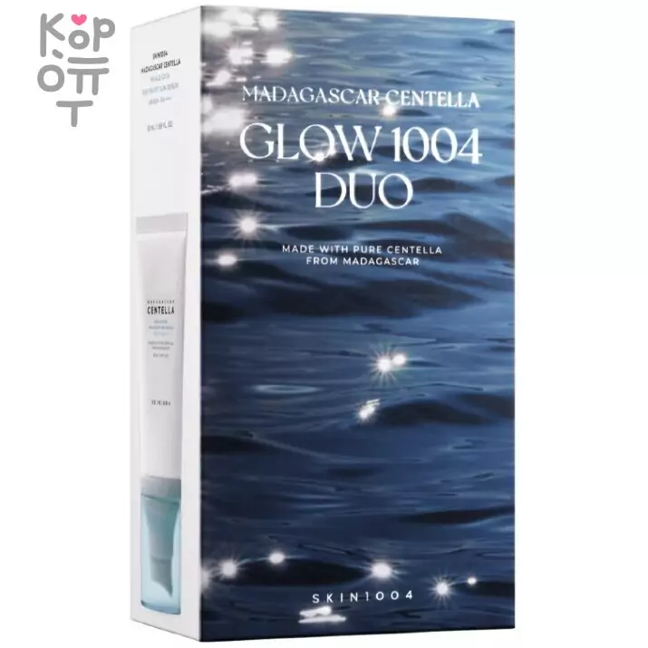 Skin1004 Madagascar Centella Glow 1004 Duo Set - Набор базового ухода за кожей (сыворотка+ампула)., купить с доставкой на дом Интенсивная ампула с пробиотиками SKIN1004 Madagascar Centella Probio-Cica Intensive Ampoule обладает мощнейшим восстанавливающим действием, укрепляет барьерные функции и нормализует водно-жировой баланс.