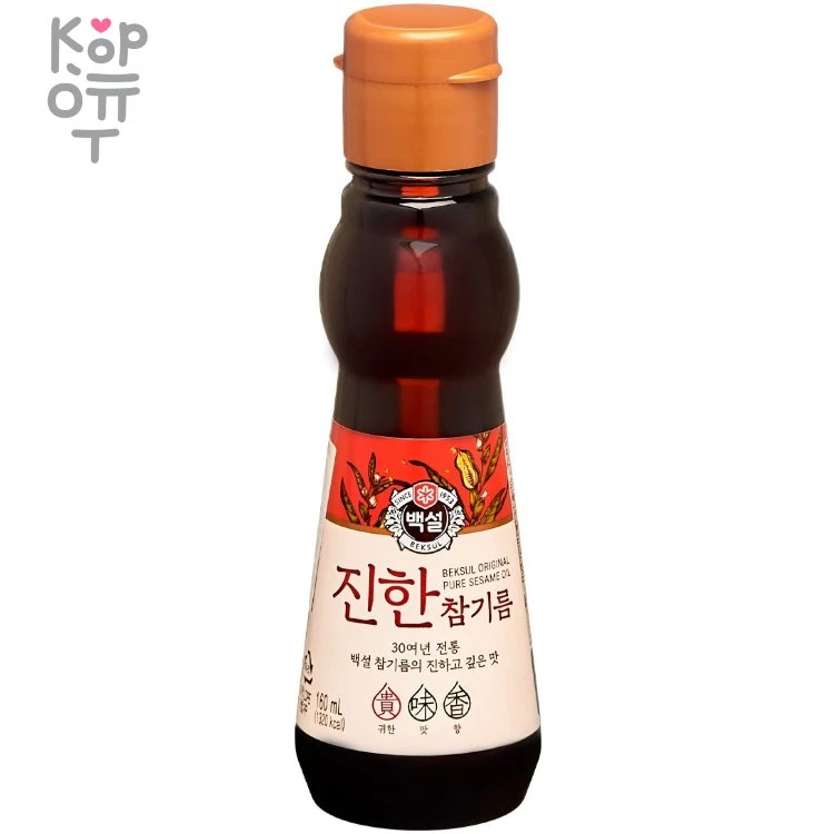 CJ Beksul Sesame Oil - Кунжутное масло — Корейские товары для всей семьи(КорОпт)
