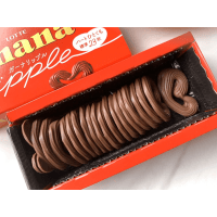 Lotte Ghana Ripple Chocolate Bar - Шоколад Гана молочный в форме сердечек, 58гр.
