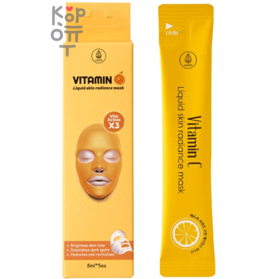 Med B MD:1 Liquid Soothing Peel Off Mask - Маска для лица Жидкая Кожа 8мл.*5шт.