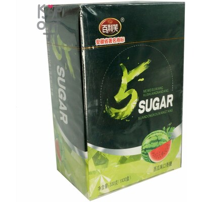 Жевательная резинка мечты 5Sugar со вкусом Арбуза 11гр.