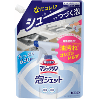 KAO Magiclean Airjet - Пенящееся чистящее и дезодорирующее средство для уборки на кухне, без аромата 370мл.