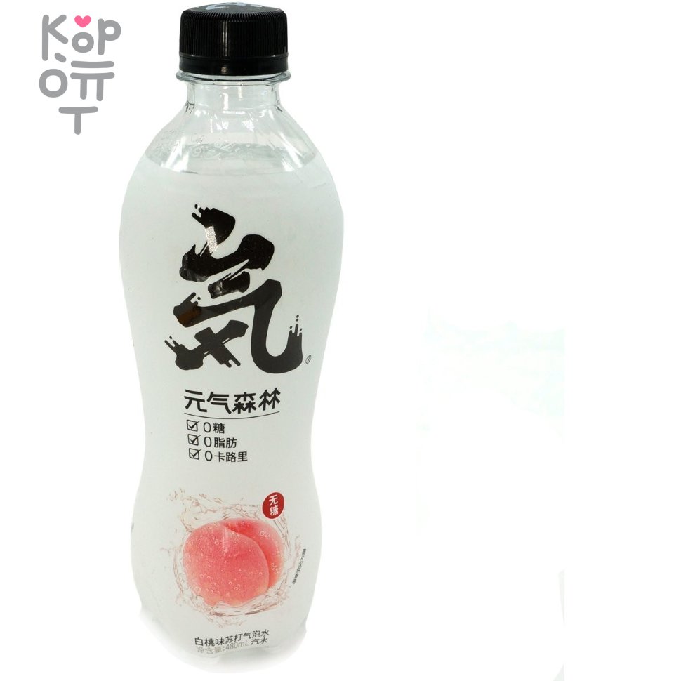 Безалкогольный газированный напиток Kaman со вкусом розового Персика, без сахара, без сахара, 0 калорий, 480мл., купить с доставкой на дом фото 1 — Корейские товары для всей семьи(КорОпт)