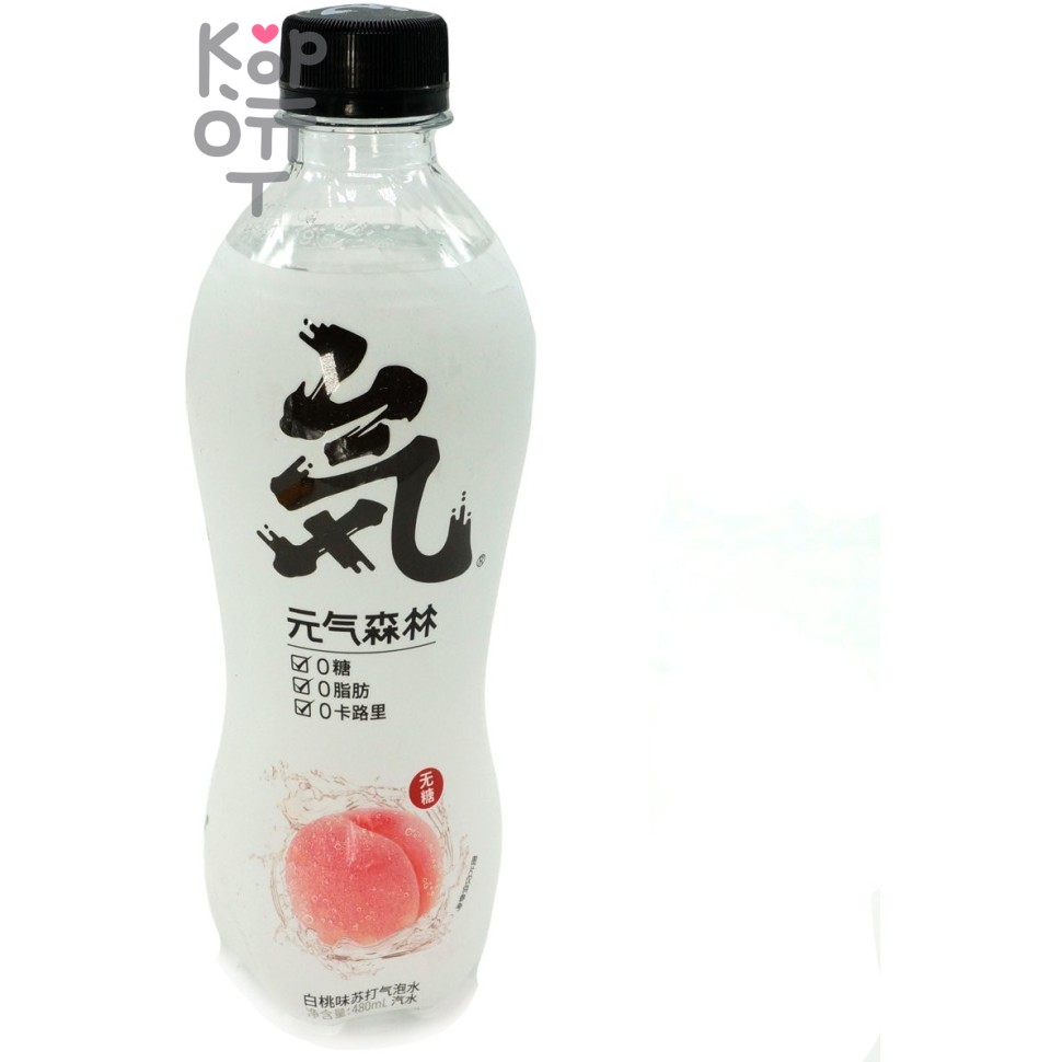 Безалкогольный газированный напиток Kaman со вкусом розового Персика, без сахара, без сахара, 0 калорий, 480мл.