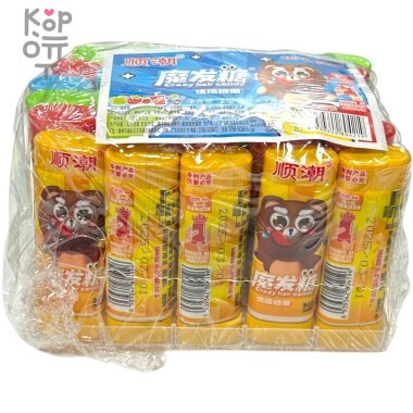 Жевательная конфета Crazy Hair - Медвежья сладость со вкусом спелых фруктов &mdash; Корейские товары для всей семьи(КорОпт)