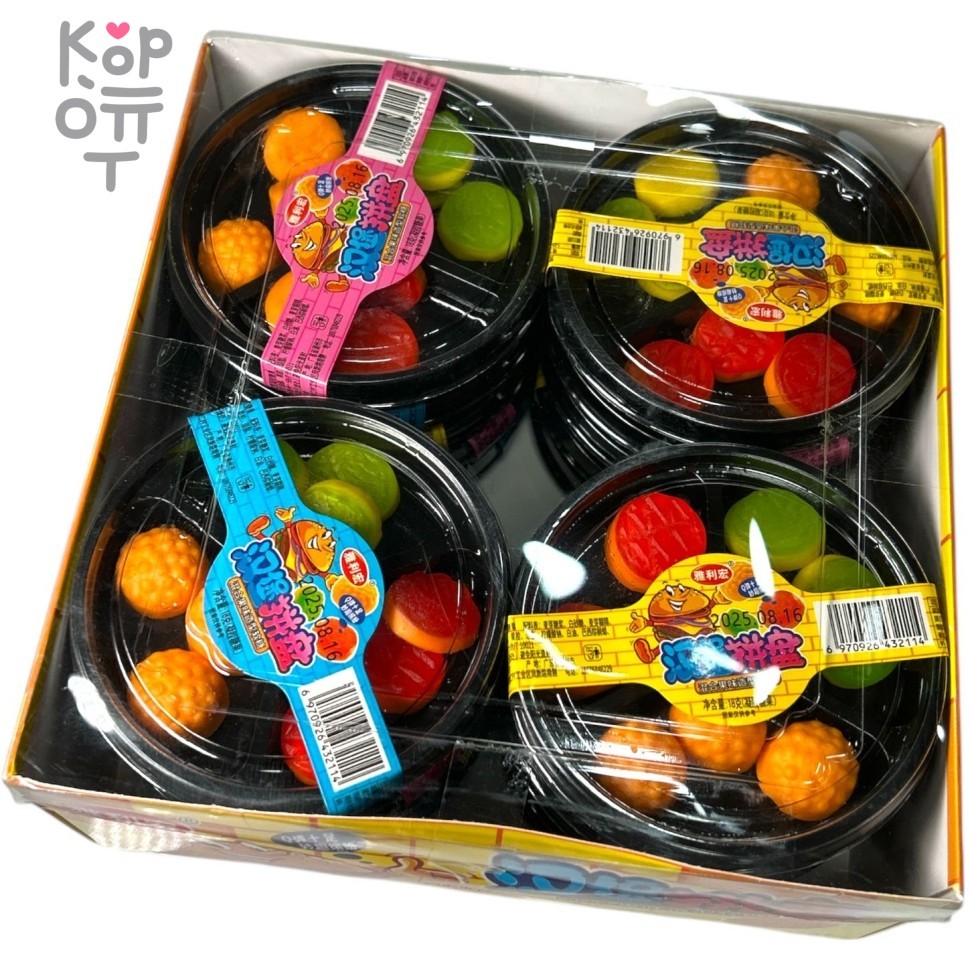 Мармелад MM Fruti Gummies Биг мак праздничный, купить с доставкой на дом фото 1 — Корейские товары для всей семьи(КорОпт)