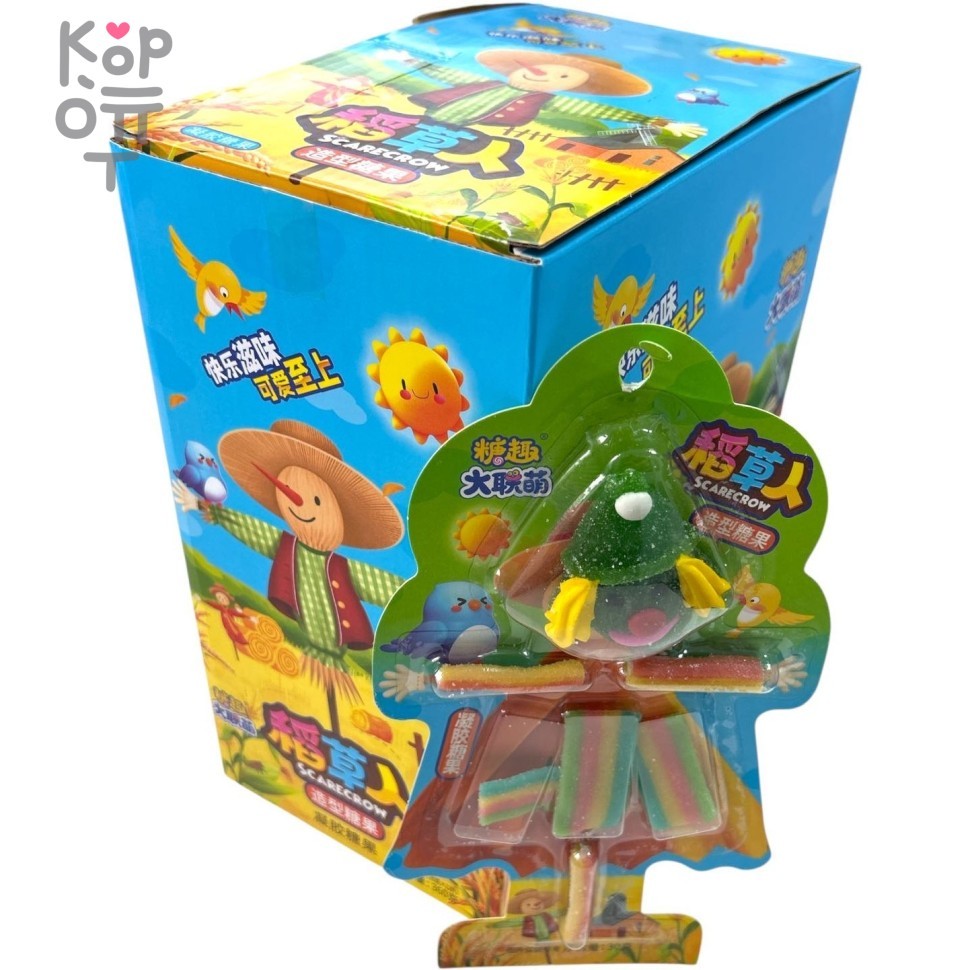 Жевательный фруктовый мармелад WPD - Волшебное пугало, купить с доставкой на дом фото 1 &mdash; Корейские товары для всей семьи(КорОпт)