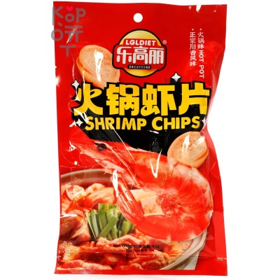 Чипсы LgLDiet Shrimp Chips - Креветочные, 42гр.
