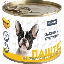 Мнямс Паштет из говядины и ягненка для собак всех пород «ЗДОРОВЫЕ СУСТАВЫ» 200 г