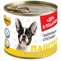 Мнямс Паштет из говядины и ягненка для собак всех пород «ЗДОРОВЫЕ СУСТАВЫ»