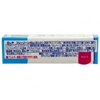 LOTTE Chewing Gum  - Жевательная резинка Фри Зон, ментол 25,2гр., в упаковке 15 пачек