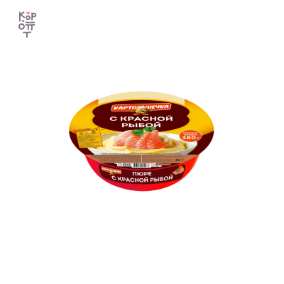 КАРТОШЕЧКА — Пюре картофельное КАРТОШЕЧКА 'Большой обед' с красной рыбой т/т 60 г, 60 г