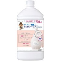 LION "KireiKirei" Foam Soap for Hands - Увлажняющее антибактериальное мыло-пенка для рук (аромат цветочного мыла).
