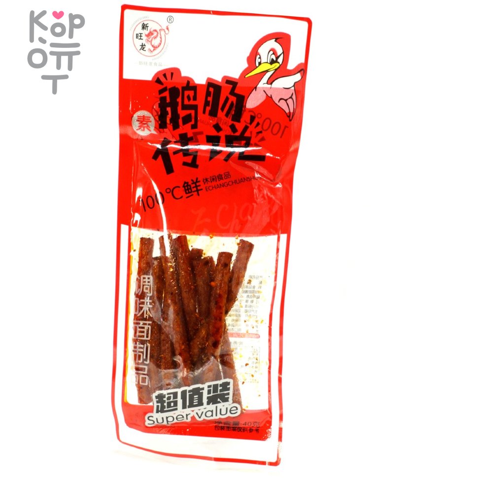 Снэк соевый ECHANGCHUANSHUO со вкусом мяса утки, 40гр. , купить с доставкой на дом фото 1 &mdash; Корейские товары для всей семьи(КорОпт)
