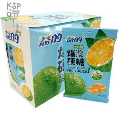 Фруктовая Карамель Fruit Juice со вкусом Лайма &mdash; Корейские товары для всей семьи(КорОпт)