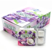 Жевательная резинка Super Heart Crispy Jam Sandwich Gum - с Виноградной начинкой