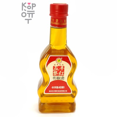 Масло рапсовое WufengLihong с Сычуанским перцем, 400мл.