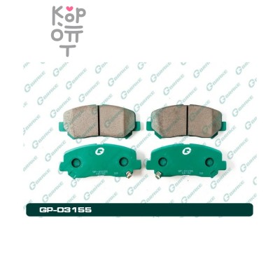 Колодки тормозные дисковые PN-25000 / AN783WK / D3155H / GP-03155 G-brake