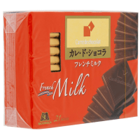 Morinaga Carre de Chocolat - Шоколад Французское молоко 18шт./87гр.