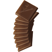 Morinaga Carre de Chocolat - Шоколад Французское молоко 18шт./87гр.