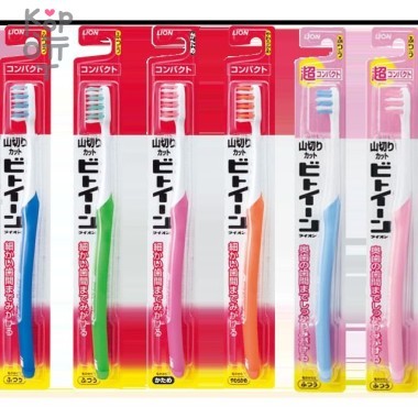 LION Between Зубная щётка с отличным очищающим эффектом между зубами и 3-мя размерами чистящей головки — Корейские товары для всей семьи(КорОпт)