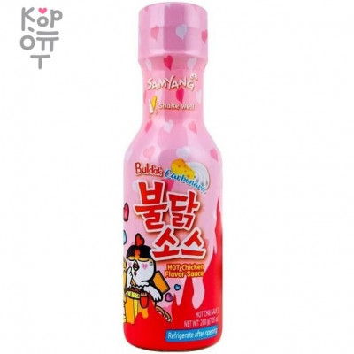 Соус Samyang со вкусом курицы, карбонара (Carbo Hot Chicken Flavour Sauce), 200 г
