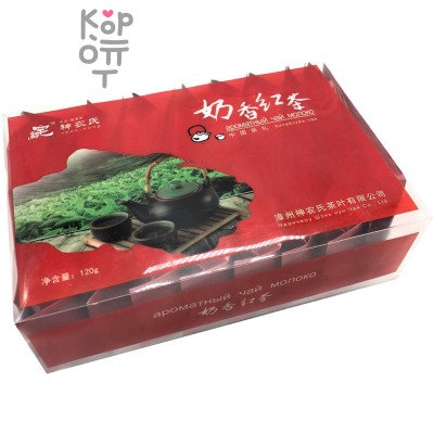 Чай черный, ароматный чай молоко, ДахунПао, Shen-nung, 120g (24 пакета * 5g) 