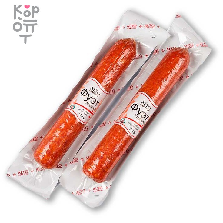Alto Concetto Фуэт Пикантный - Колбаса сыровяленая 240гр.  , купить с доставкой на дом фото 1 — Корейские товары для всей семьи(КорОпт) Alto Concetto Фуэт Пикантный - Колбаса сыровяленая 240гр.  , купить с доставкой на дом фото 1 — Корейские товары для всей семьи(КорОпт)