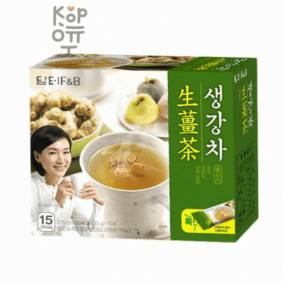Чай DAMTUH Ginger Tea Plus Имбирный чай плюс, 15гр.*15шт.саше