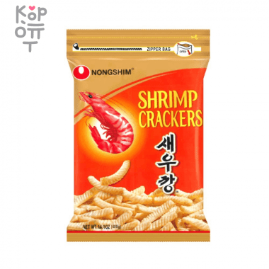 NongShim Shrimp Cracker - Чипсы &quot;Нонг Шим&quot; креветка 400гр., 6 упаковок в коробке — Корейские товары для всей семьи(КорОпт)
