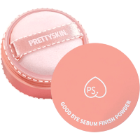 PrettySkin Good Bye Sebum Finish Powder Plus Peach - Матирующая рассыпчатая пудра 5 гр