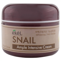 Ekel Ample Intensive Cream Snail - Ампульный крем для лица с экстрактом Муцина Улитки 100гр.