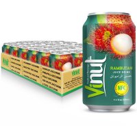 Vinut Juice Drink - Вкусный негазированный Тропический напиток с соком, 0,33л.