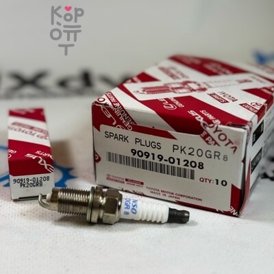 Свеча зажигания PK20GR8 90919-01208 для TOYOTA