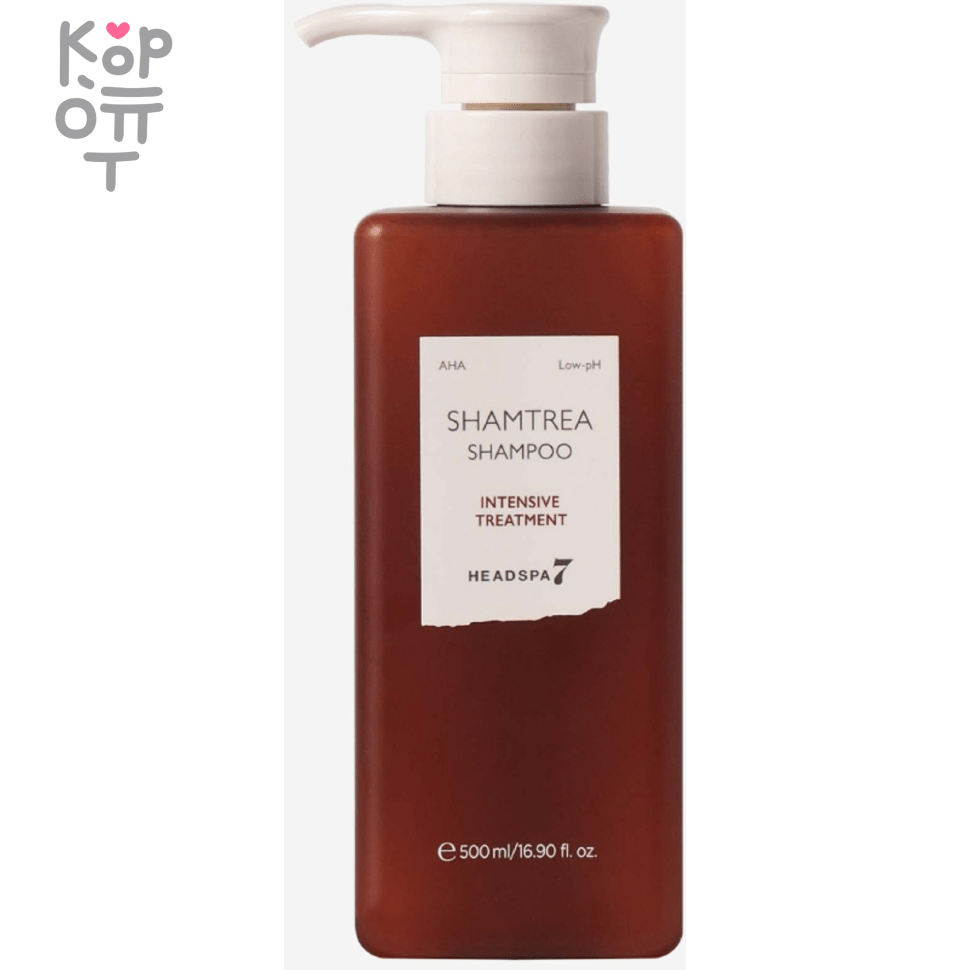 Headspa 7 Shamtrea Intensive Shampoo Treatment - Шампунь для интенсивного лечения поврежденных волос 500мл., купить с доставкой на дом фото 1 &mdash; Корейские товары для всей семьи(КорОпт)