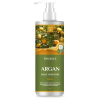 Deoproce Argan Silky Moisture Rince - Бальзам от выпадения волос с экстрактом арганового масла, 1000мл.  