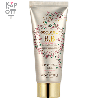 Privia About U B.B. Cream SPF28 PA++ - Восстанавливающий BB-крем с солнцезащитным фактором 50мл. — Корейские товары для всей семьи(КорОпт)