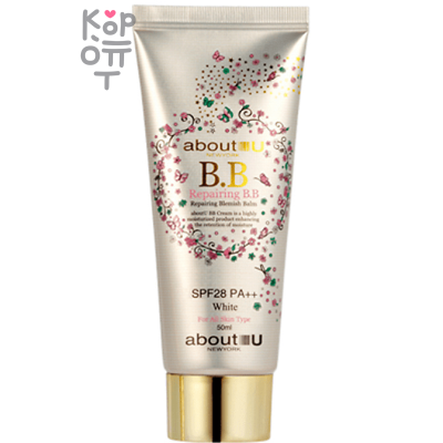 Privia About U B.B. Cream SPF28 PA++ - Восстанавливающий BB-крем с солнцезащитным фактором 50мл.