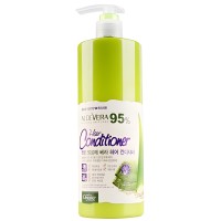Organia White Organia Good Natural Aloe Vera Hair Conditioner - Кондиционер для волос с Алоэ Вера, Экстракт Алоэ 95% + Комплекс В 1500 мл