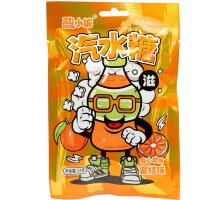 Жевательная конфета Yingxin Gummy Candy - взрывной вкус мандариновой содовой