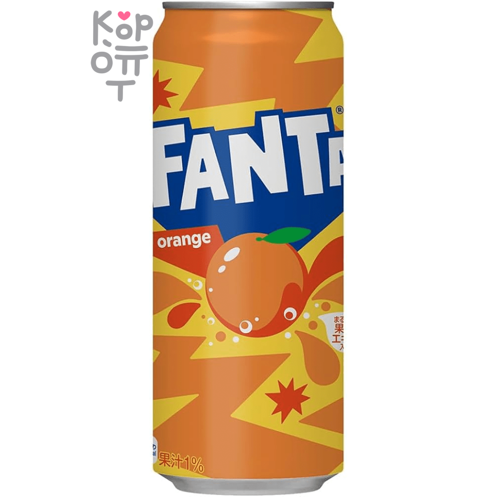 Напиток безалкогольный газированный с апельсином Fanta Orange, 500мл.