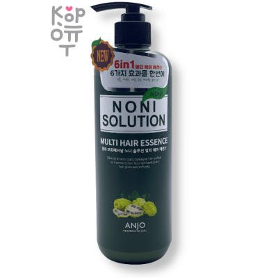 ANJO Noni Solution Multi Hair Essence - Восстанавливающая эссенция для волос с экстрактом Нони 500мл. 