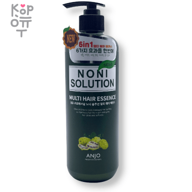 ANJO Noni Solution Multi Hair Essence - Восстанавливающая эссенция для волос с экстрактом Нони 500мл.  — Корейские товары для всей семьи(КорОпт)