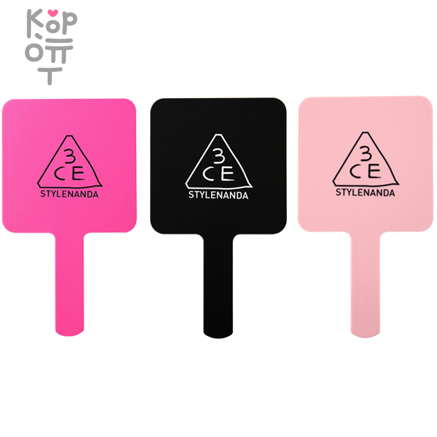 3CE Mirror Hand Mini Square - Мини зеркало квадратное 1шт., купить с доставкой на дом фото 1 — Корейские товары для всей семьи(КорОпт)