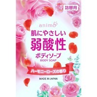 Rocket Soap Animo Harmony Rose - Жидкое мыло для тела с Цветочным ароматом, 400мл